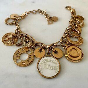Vintage Dior Charm Bracelet